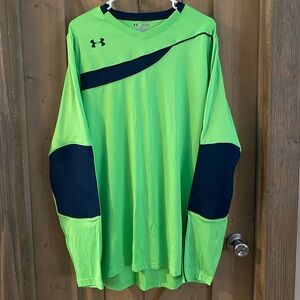 Under Armour Heatgear Men's XL Green Long Sleeve Shirt